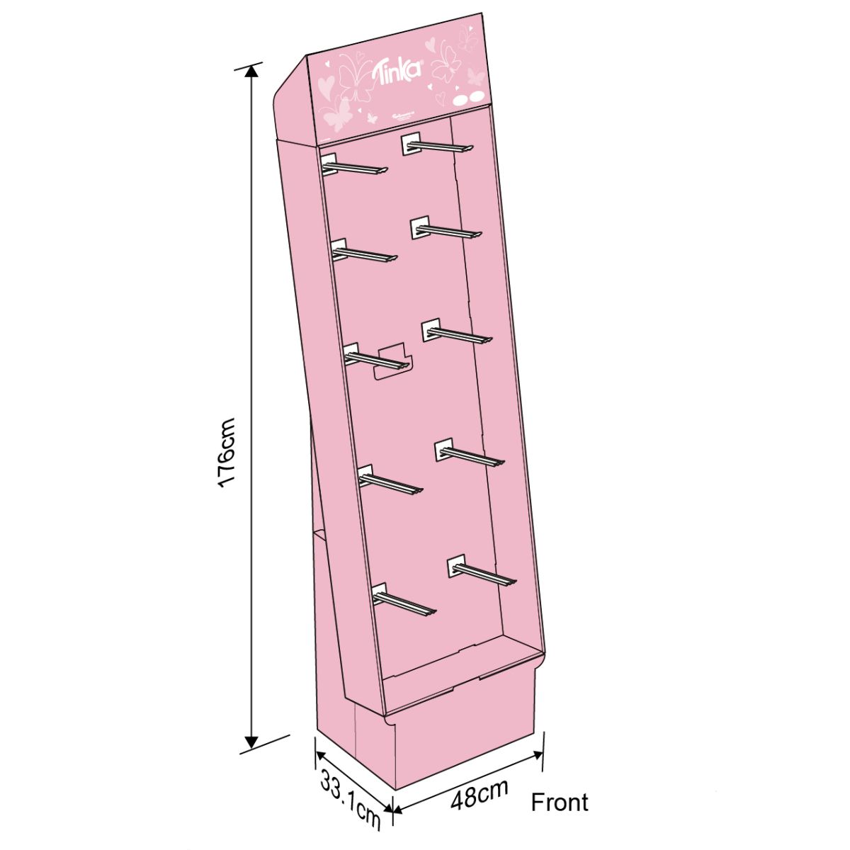 NÄYTTÖ KORVALÄMMITTIMILLE/PÄÄHINEILLE TINKA