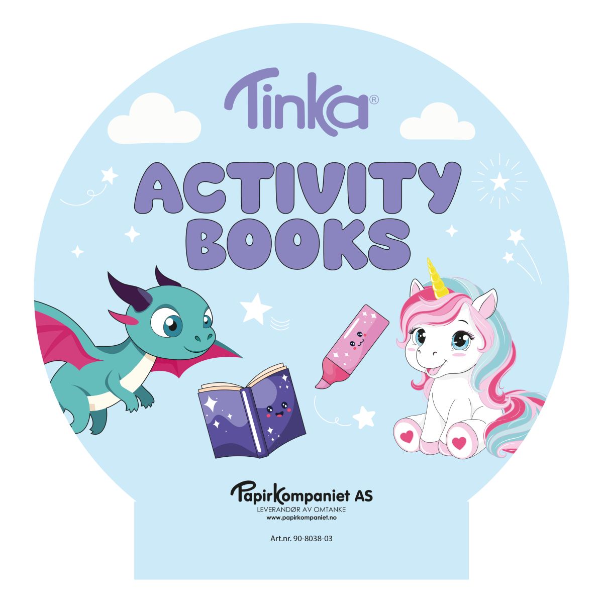 OTSIKKO TINKA ACTIVITY BOOKSILLE